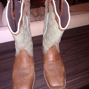 WMNS Justin Gypsy turquoise boots